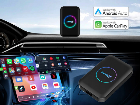 BLOW CARLINKIT LITE univerzalni adapter Android Auto / Apple CarPlay, brezžični, Plug&Play, Bluetooth, WiFi, 2GB RAM, 32GB ROM, USB Type-A / Type-C, 77x40x12mm, črn