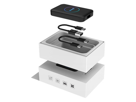 BLOW CARLINKIT LITE univerzalni adapter Android Auto / Apple CarPlay, brezžični, Plug&Play, Bluetooth, WiFi, 2GB RAM, 32GB ROM, USB Type-A / Type-C, 77x40x12mm, črn