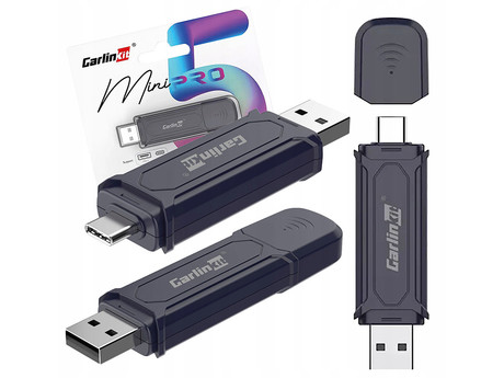 BLOW CARLINKIT Mini SE PRO univerzalni adapter Android Auto / Apple CarPlay, brezžični, Plug&Play, Bluetooth, WiFi, USB Type-A / Type-C, 81x21x11mm, črn