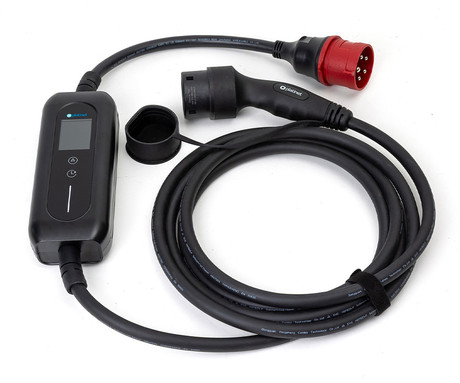 PLATINET PPCW5M11 pametni EV električni polnilec, prenosni, 11kW, 16A, TYPE 2, 5m, 3-fazni, aplikacija Tuya Smart, WIFI, Bluetooth, za električna / hibridna vozila, LCD zaslon, +torba