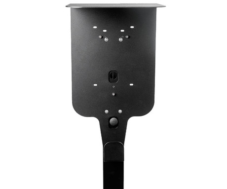 PLATINET PEVSTAND UNIVERSAL stojalo / steber za EV polnilno postajo, za vse vrste Wallbox EV polnilnic, adapter, zaščitna streha, držalo za kabel, galvanizirano jeklo, 130x20x20cm, črno