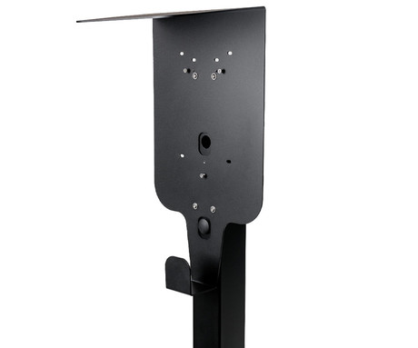 PLATINET PEVSTAND UNIVERSAL stojalo / steber za EV polnilno postajo, za vse vrste Wallbox EV polnilnic, adapter, zaščitna streha, držalo za kabel, galvanizirano jeklo, 130x20x20cm, črno
