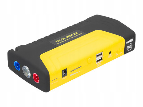 BLOW JS-15 zagonska baterija / jump starter, 12800mAh, powerbank, zaščita, varnostni dodatki, LED, 2x USB, kovček