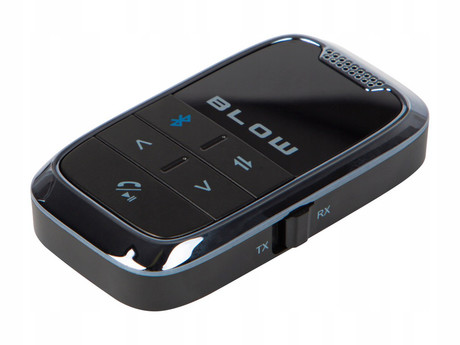 BLOW 74-194 Bluetooth sprejemnik in oddajnik, Bluetooth 5.1, LCD zaslon, polnilna baterija, združljivost z vsemi sistemi, prostoročno telefoniranje, AUX, USB Type-C, črn