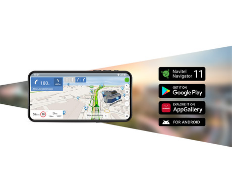 NAVITEL RS985 GPS avto kamera, 3", 4K Ultra HD, 160° snemalni kot, G-senzor, ADAS, GPS, WiFi, SONY STARVIS, aplikacija, darilni bon, +vzvratna kamera, črna