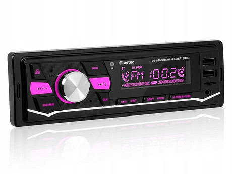 BLOW BLUETEC BM202 avto radio, FM Radio, Bluetooth, 4x50W, MP3 / USB / microSD / AUX, daljinski upravljalnik