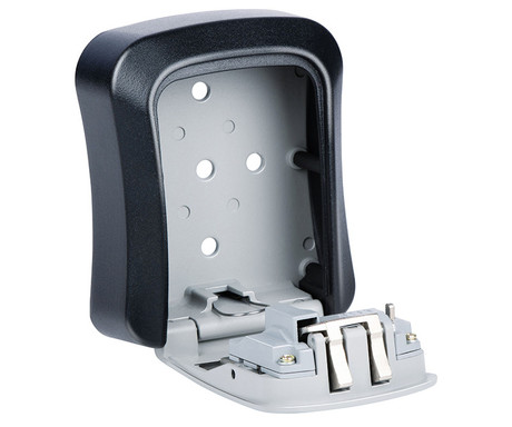 BLACK+DECKER sef za ključe s ključavnico, 4 številke, trpežna izdelava, kovina, 12x9x4cm