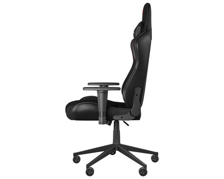 GENESIS NITRO 440 G2 Mesh gaming / pisarniški stol, ergonomski, nastavljiva višina / naklon, zibanje, 2x blazina, kolesa CareGLide™, tkanina SensiMesh™, črn