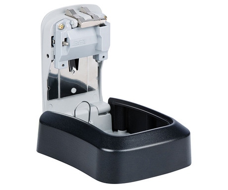 BLACK+DECKER sef za ključe s ključavnico, 4 številke, trpežna izdelava, kovina, 12x9x4cm