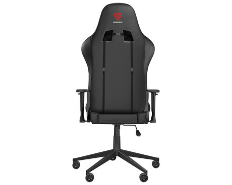 GENESIS NITRO 440 G2 Mesh gaming / pisarniški stol, ergonomski, nastavljiva višina / naklon, zibanje, 2x blazina, kolesa CareGLide™, tkanina SensiMesh™, črn