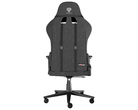 GENESIS NITRO 550 G2 gaming / pisarniški stol, ergonomski, nastavljiva višina / naklon, zibanje, 2x blazina, kolesa CareGLide™, siv