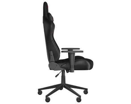 GENESIS NITRO 440 G2 Mesh gaming / pisarniški stol, ergonomski, nastavljiva višina / naklon, zibanje, 2x blazina, kolesa CareGLide™, tkanina SensiMesh™, črn