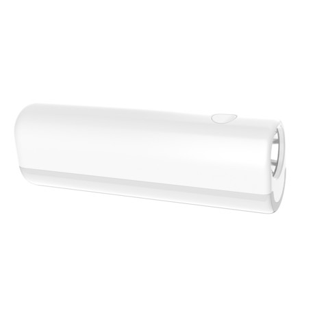 Platinet PAF7773 ročna LED svetilka, 2v1, polnilna baterija, moderen izgled, bela