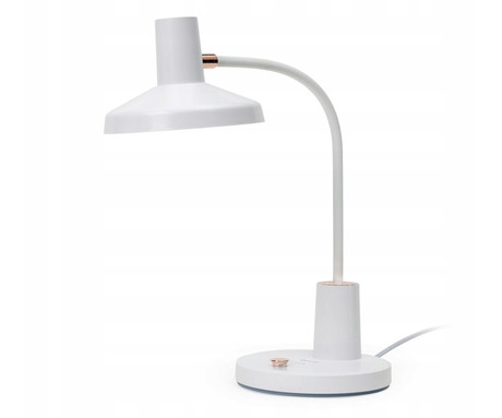 PDL089 namizna LED svetilka, upogljiva, 780 lumnov, 10W, 175cm kabel, IP20, bela