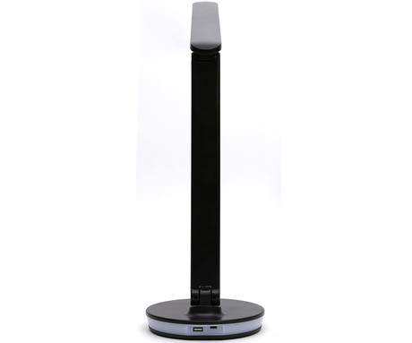 PDL400RGB namizna LED svetilka, do 500 lumnov, nastavljiva svetlost, nastavljiva barvna temperatura, nastavljiv kot naklona, + RGB luč, USB Type-C, črna