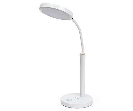 PDL806 namizna LED svetilka, upogljiva, 450 lumnov, nastavljiva barvna temperatura, 10W, USB Type-C, 100cm kabel, IP20, bela