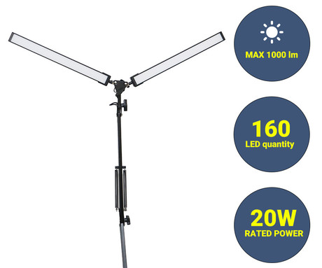 PLATINET PDLD20 namizna LED svetilka