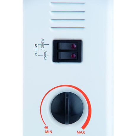 ALPINA električni konvektorski grelnik / radiator, moč 2000 W, 3 stopnje gretja, termostat, bel