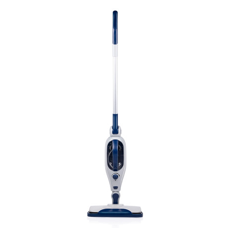 DIRT DEVIL DD7004 parni čistilec, 2v1,  pokončni/ročni, 1300W, 2.5bar, 330ml rezervoar za vodo, 3 nastavki, IPX4, za vse vrste površin, belo-moder