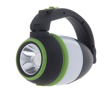 MULTI večfunkcijska ročna LED svetilka, 3v1, 350 lumnov, 3 načini svetenja, 1500mAh polnilna baterija, IPX45 vodoodpornost, microUSB, ročaj