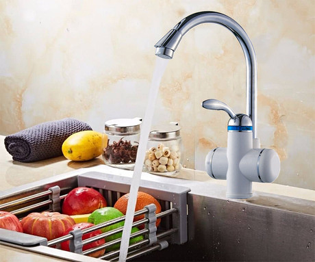 Električna grelna pipa WELL HOTSPRING, 3000W, topla/vroča voda v 5 sekundah