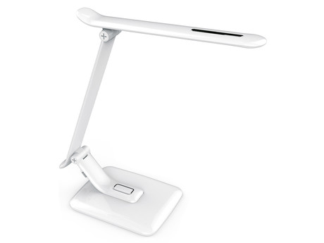 PLATINET PDL70 namizna LED + nočna svetilka, upravljanje na dotik, USB polnilec, bela