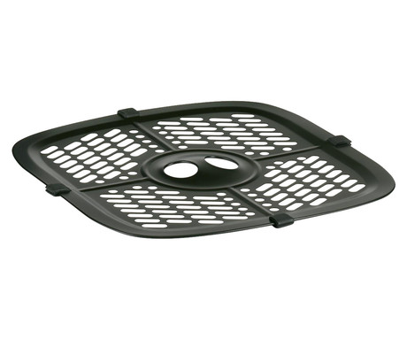 ALPINA XXL cvrtnik / friteza na vroč zrak, 6L, 1600W, digital, časovnik / timer, samodejni izklop, brez olja, 80% manj maščob, črna