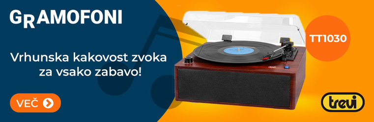 Kasetofoni in gramofoni