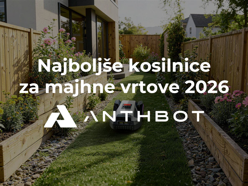 Najboljše kosilnice za majhne vrtove 2026