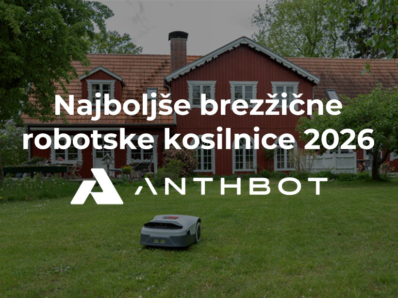 Najboljše brezžične robotske kosilnice 2026
