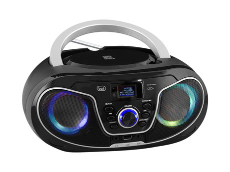 TREVI CMP 588, Boombox, CD/USB/Radio DAB/DAB+/FM, RDS, LED, daljinec, črn