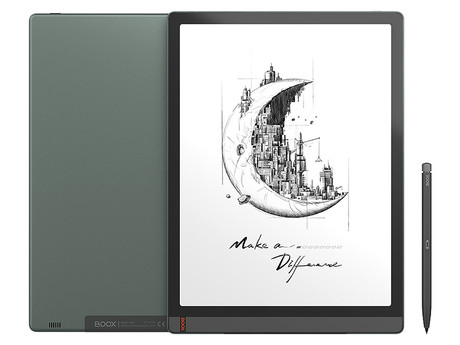 EOL - E-bralnik/tablični računalnik 13.3" BOOX Tab X, Android 11, 6GB+128GB, Wi-Fi, Bluetooth 5.0, USB Type-C, + pisalo Pen2 Pro, zelen