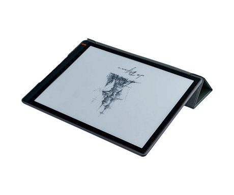 EOL - Originalni MAGNETNI preklopni ovitek / etui za e-bralnik 13.3" BOOX Tab X / Max Lumi2 / Max Lumi, funkcija stojala, črn