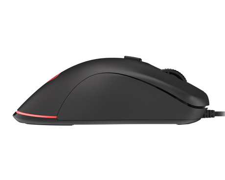 GENESIS KRYPTON 200 gaming miška, 6400DPI, RGB LED osvetlitev, 6 gumbov, spomin, programska oprema, Plug & Play, črna