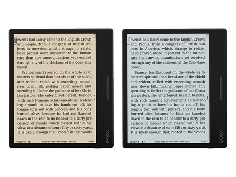 BOOX Page e-bralnik / tablični računalnik, 7", Android, 3GB+32GB, Wi-Fi, Bluetooth 5.0, gumbi za obračanje strani, USB Type-C, microSD, črn
