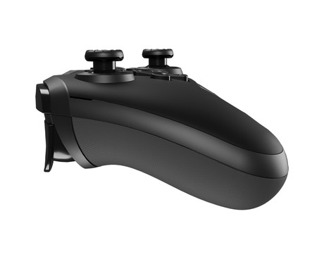 GENESIS MANGAN 400 brezžični igralni plošček / gamepad, 19 gumbov, vibriranje, Bluetooth, LED, Windows / Android / iOS / Nintendo, baterija, + prednja plošča, + torbica, črn (Onyx Black)