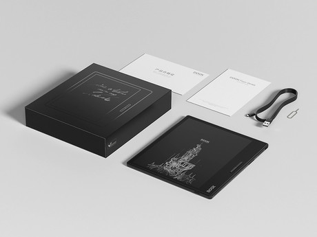 BOOX Page e-bralnik / tablični računalnik, 7", Android, 3GB+32GB, Wi-Fi, Bluetooth 5.0, gumbi za obračanje strani, USB Type-C, microSD, črn
