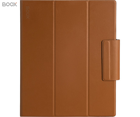 Originalni MAGNETNI preklopni ovitek / etui za e-bralnik 10.3" BOOX Tab Ultra C Pro, funkcija stojala, 2 načina postavitve, rjavo črn