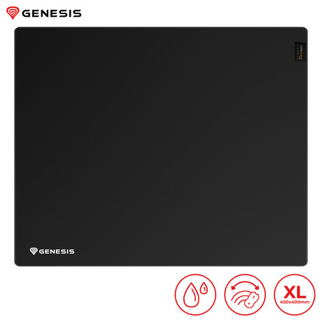 GENESIS CARBON 700 XL CORDURA podloga za miško, 450x400mm, vodoodporna, zaščiteni robovi, protizdrsna