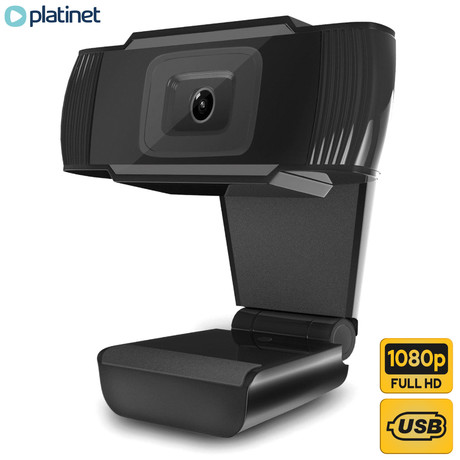 Spletna kamera PLATINET PCWC1080, USB2.0, 1080p Full HD, Video call, Plug&Play + mikrofon