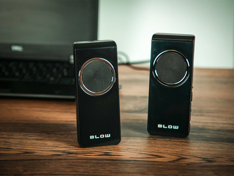 BLOW računalniški zvočniki MS-22, 2.0 Stereo, USB, črni