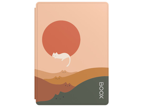 EOL - Originalni preklopni ovitek/etui za e-bralnik BOOX Poke 4 Lite / Poke 3, model Orange Meow