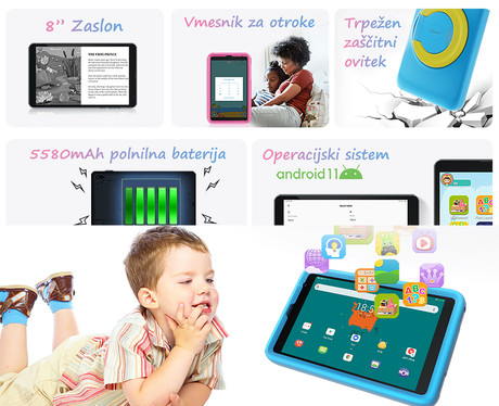 EOL - BlackView TAB 6 KIDS tablični računalnik 8