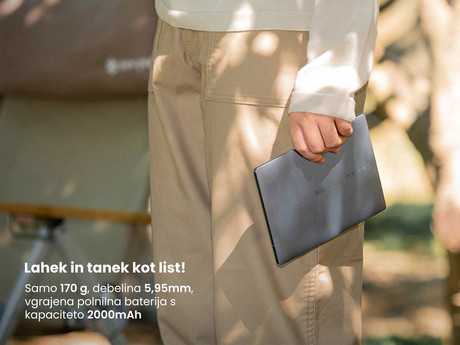 EOL - E-bralnik/tablični računalnik 7'' BOOX Leaf, Android 10, 2GB RAM + 32GB ROM, Wi-Fi, Bluetooth 5.0, siv