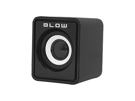 BLOW računalniški zvočniki MS-26, 2.1 Stereo, USB, microSD, LED osvetlitev, črni