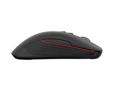 GENESIS ZIRCON 330 brezžična miška, gaming / pisarniška, 3600DPI, USB 2.4GHz / USB Type-C, 7 gumbov, polnilna baterija, Plug & Play, črna