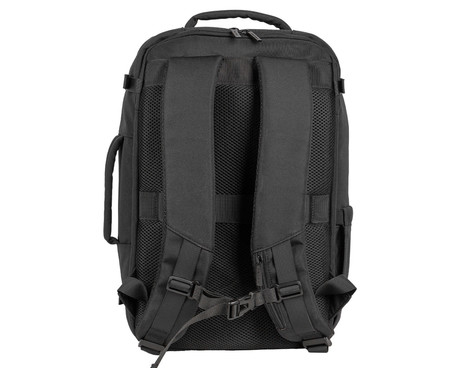 Natec CAMEL LITE univerzalni 2v1 nahrbtnik, za prenosnike do 15.5", 19L, potovalni, nastavljiv, trpežen, 10 žepov, raztegljiv, vodoodporen, Trolley sistem, črn