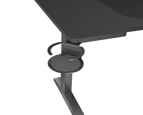 GENESIS HOLM MODULAR 140 pisarniška / gaming miza, modularna, robustna konstrukcija, nastavljiva višina, RGB LED osvetlitev, napeljava kablov, 2x držalo, 140x75cm, črna GENESIS HOLM MODULAR 140 pisarniška / gaming miza, modularna, robustna konstrukcija, nastavljiva višina, RGB LED osvetlitev, napeljava kablov, 2x držalo, 140x75cm, črna