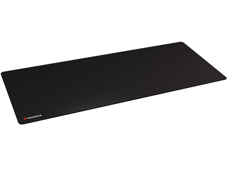 GENESIS CARBON 500 ULTRA LOGO podloga za miško, gaming / pisarniška, 1100x450mm, vodoodporna, gladka površina, zaščiteni prešiti robovi, protizdrsna, črna