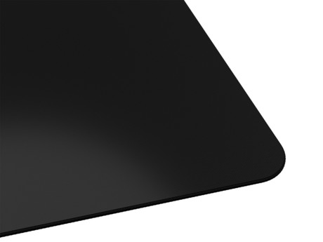 GENESIS CARBON 500 HYPER LOGO podloga za miško, gaming / pisarniška, 1200x600mm, vodoodporna, gladka površina, zaščiteni prešiti robovi, protizdrsna, črna